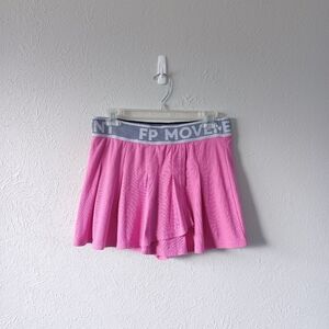 Free People FP Movement Duo Pink Skort Athletic Mini Skirt